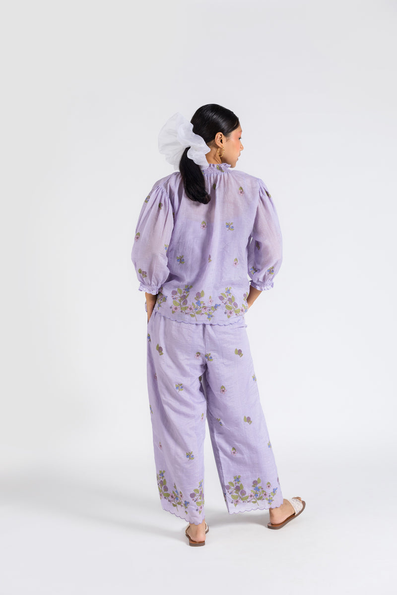 Berry Print Orchid Co-ord (Set of 2)