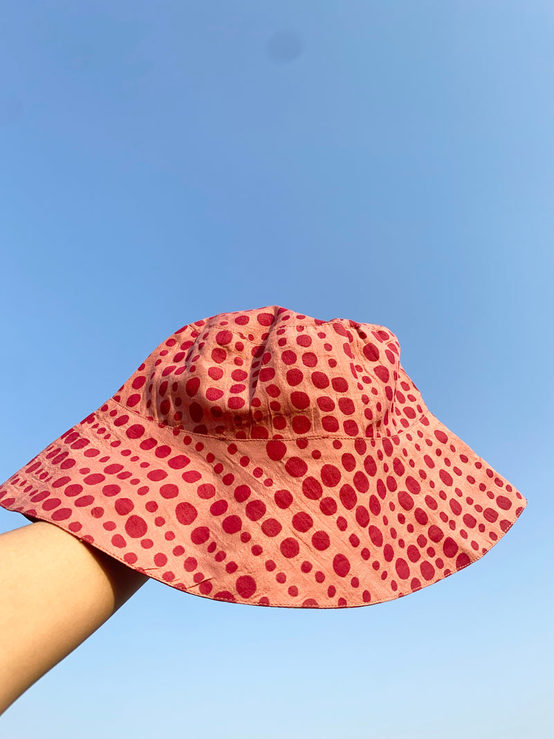Rosie Bloom Reverse Dots Bucket Hat