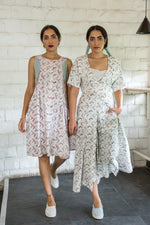 Patchwork Handwoven Cotton Dress
